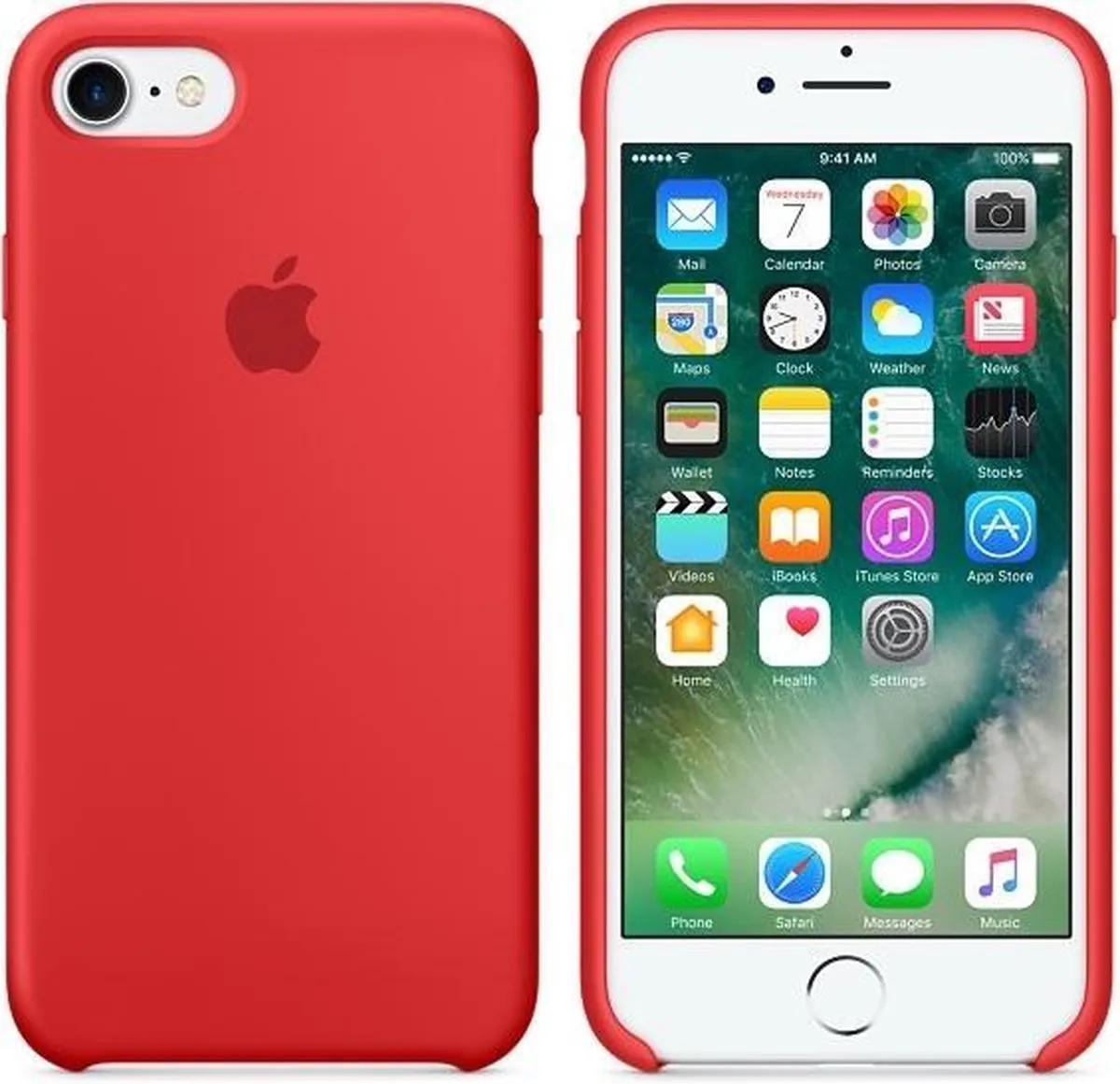 Apple Siliconen Hoesje iPhone 7/8/SE(2020) Rood MMWN2ZM/A