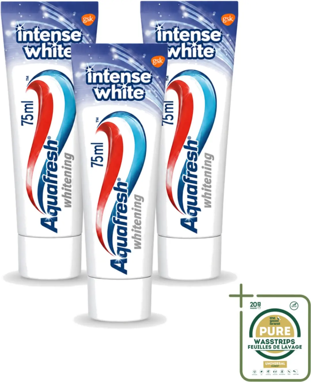 3 x Aquafresh