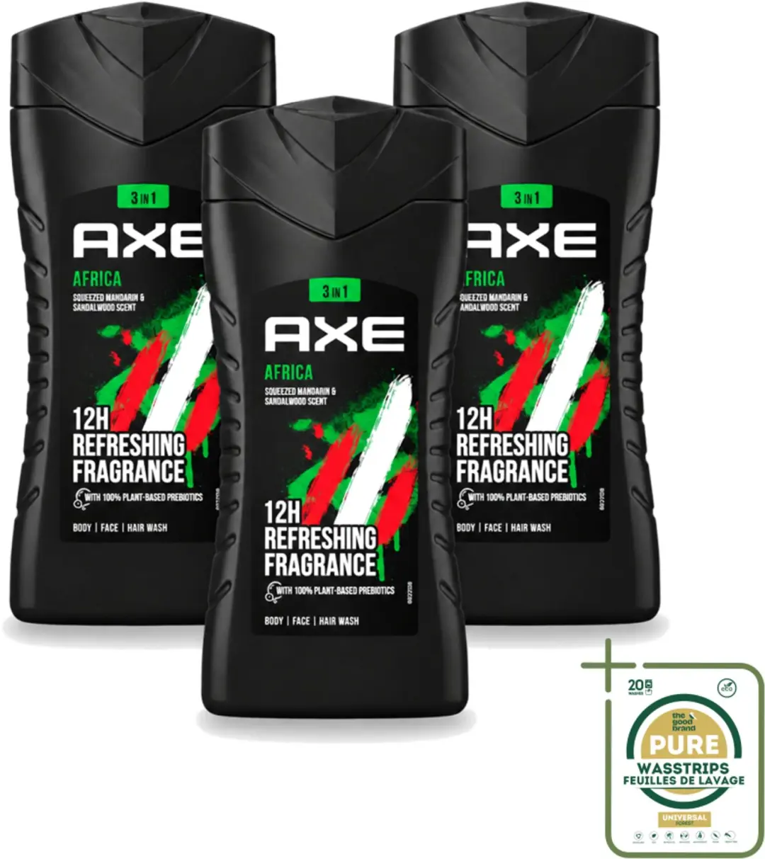 3 x Axe