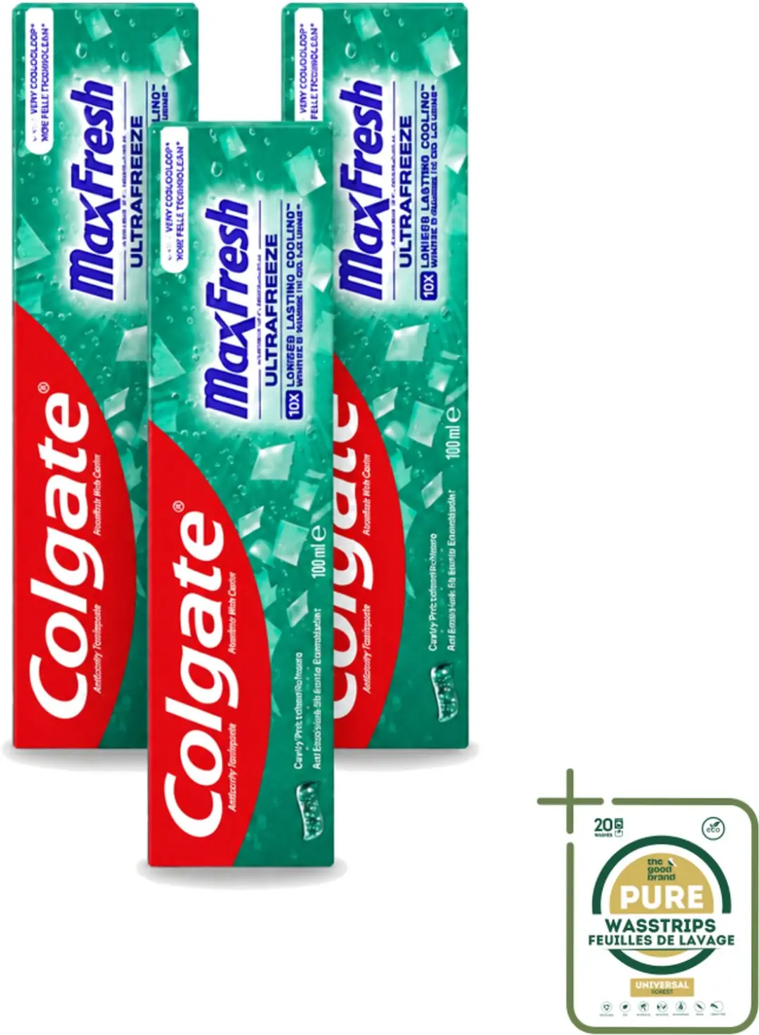 3 x Colgate