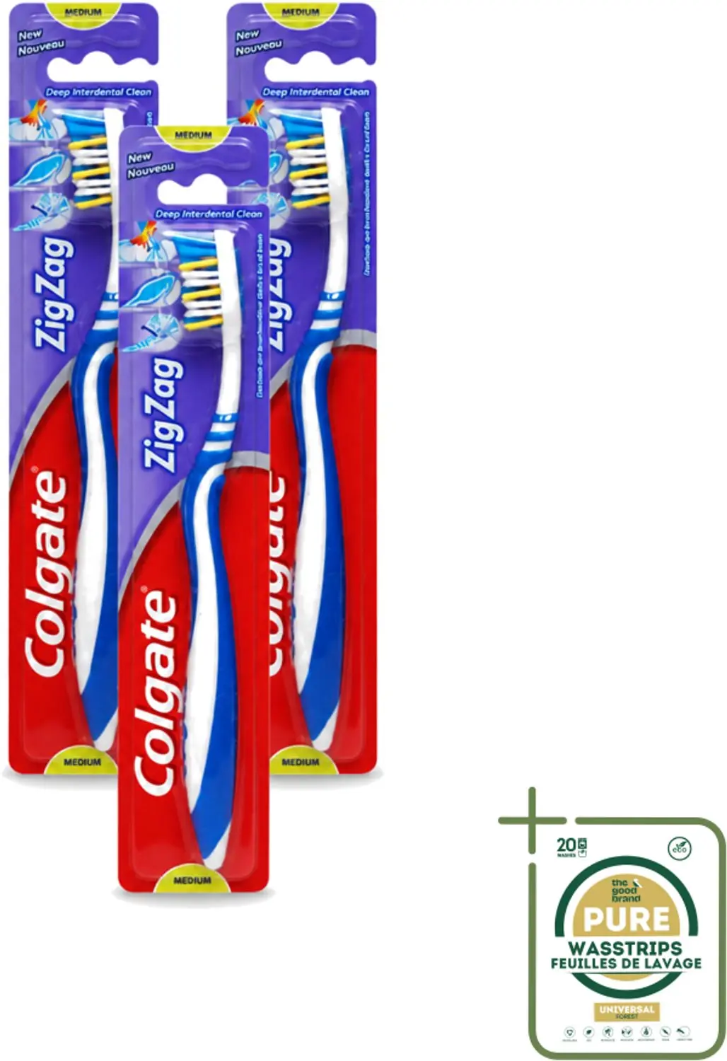 3 x Colgate