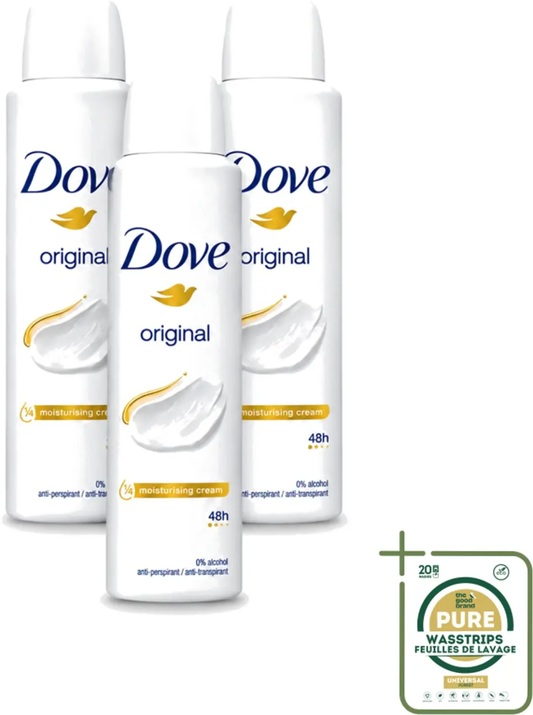 3 x Dove Original