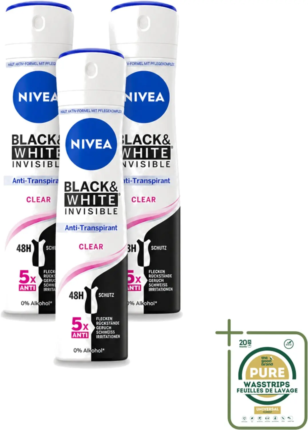 3 x Nivea