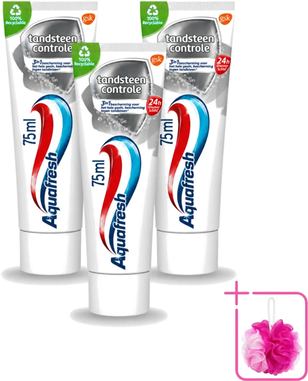 3 x Aquafresh