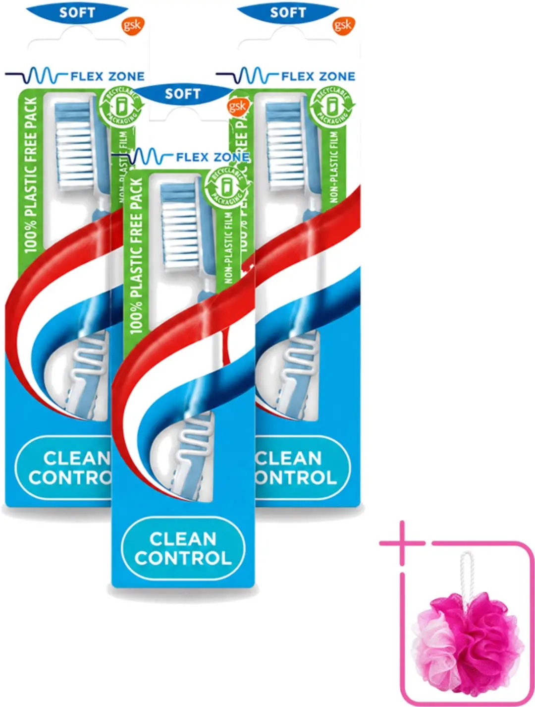 3 x Aquafresh