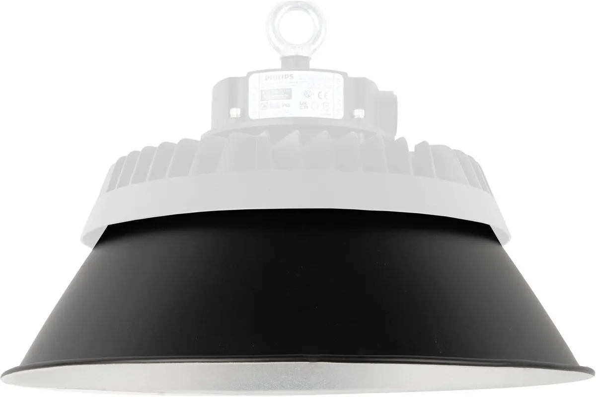 LEDVION LED High Bay 200W Reflector 90° - Zwart