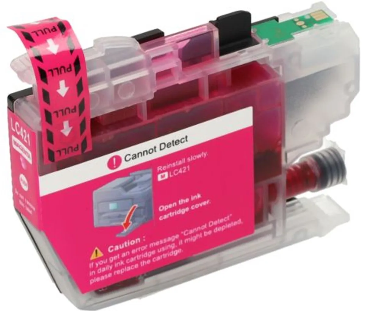 PrintAbout LC-421M-PA Inktcartridge Magenta - 9ml