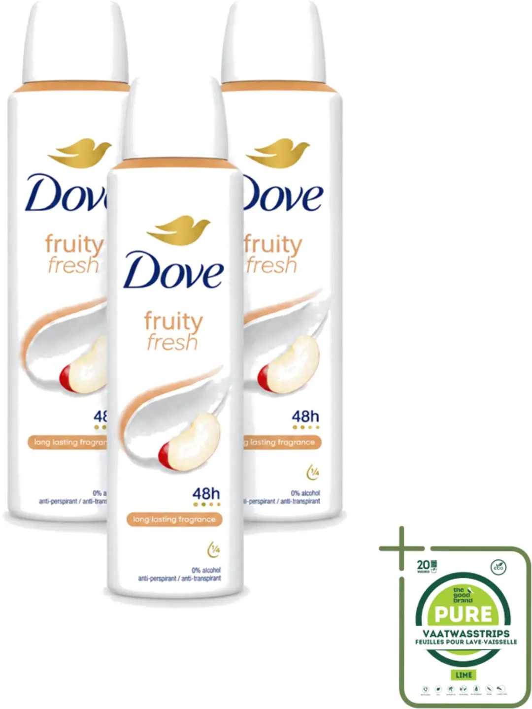 3 x Dove