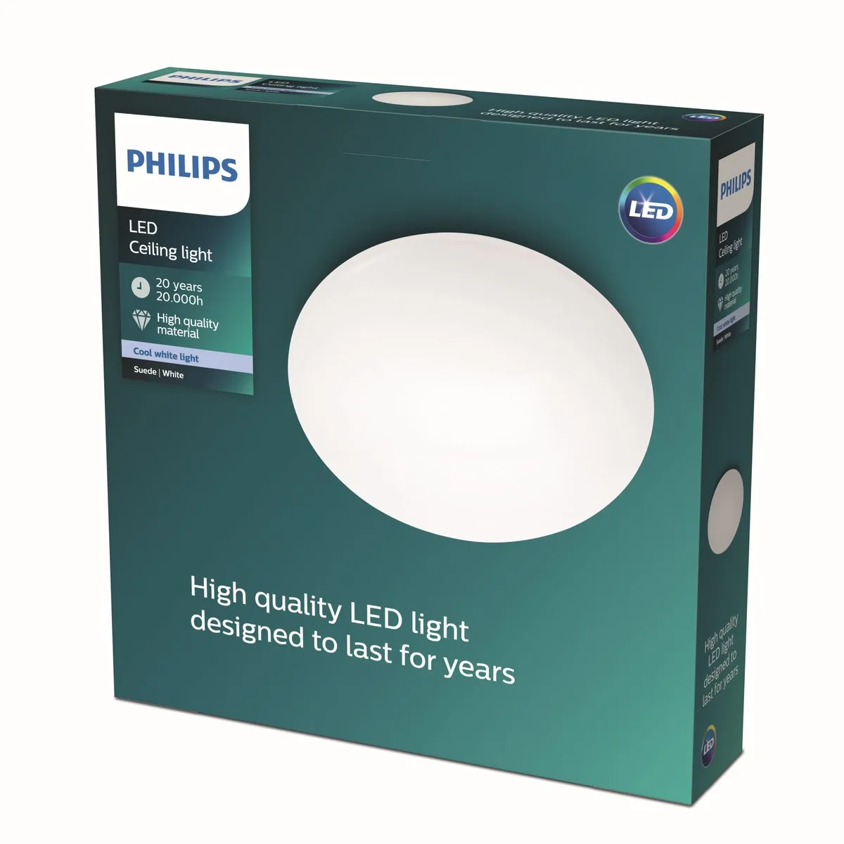 Philips Suede Plafondlamp 38cm
