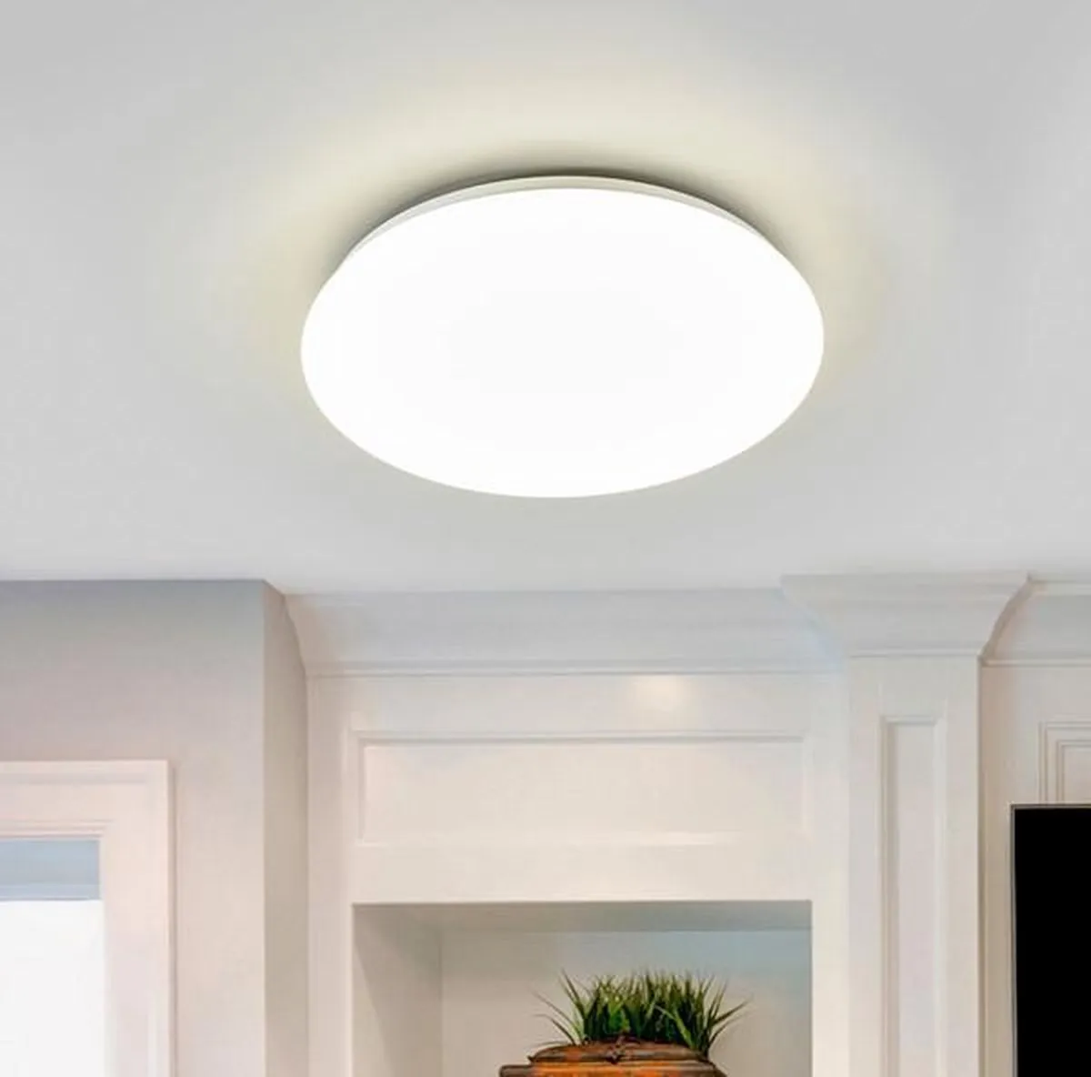 Philips Suede Plafondlamp 38cm - Koelwit