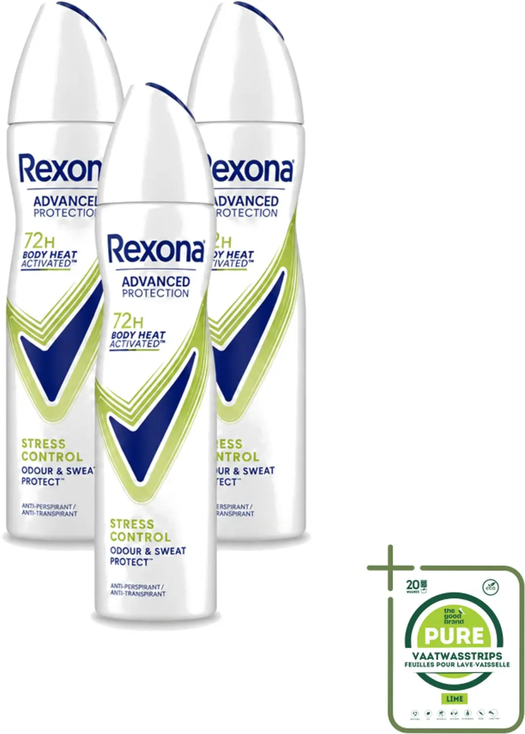 3 x Rexona