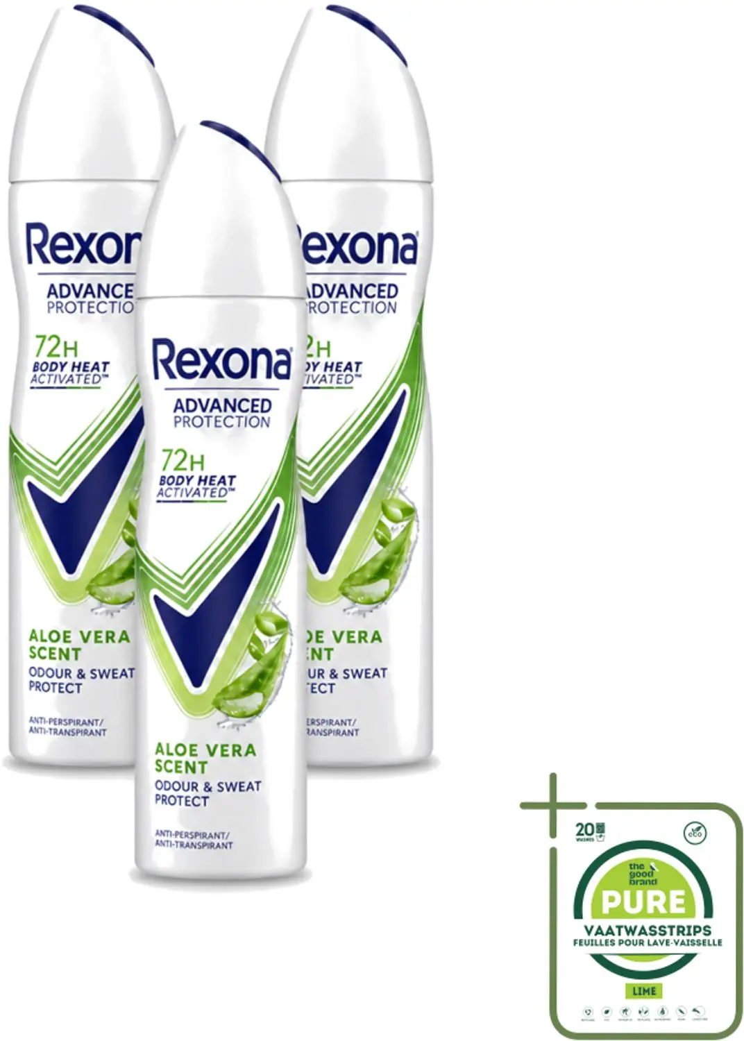 3 x Rexona