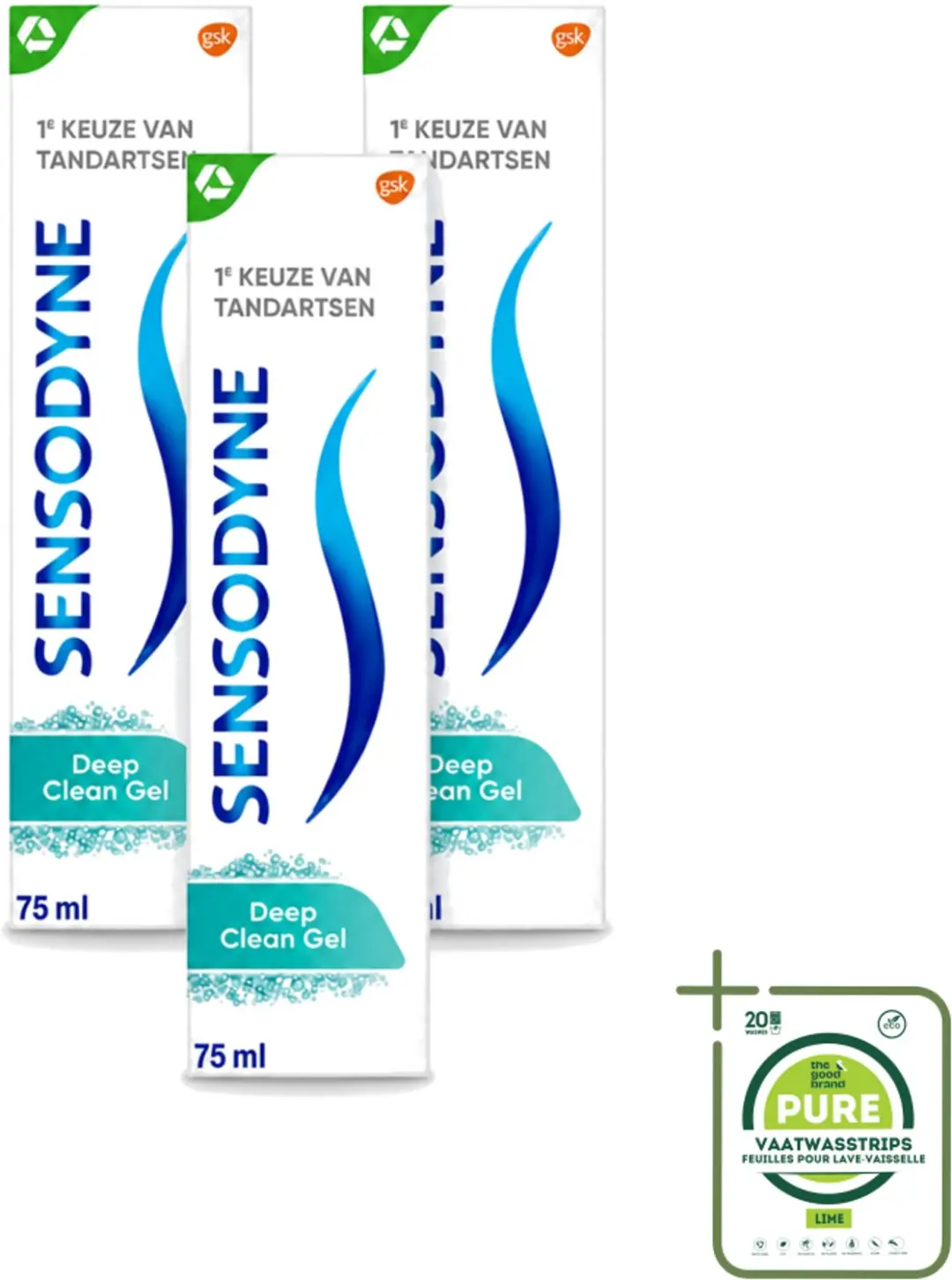 3 x Sensodyne