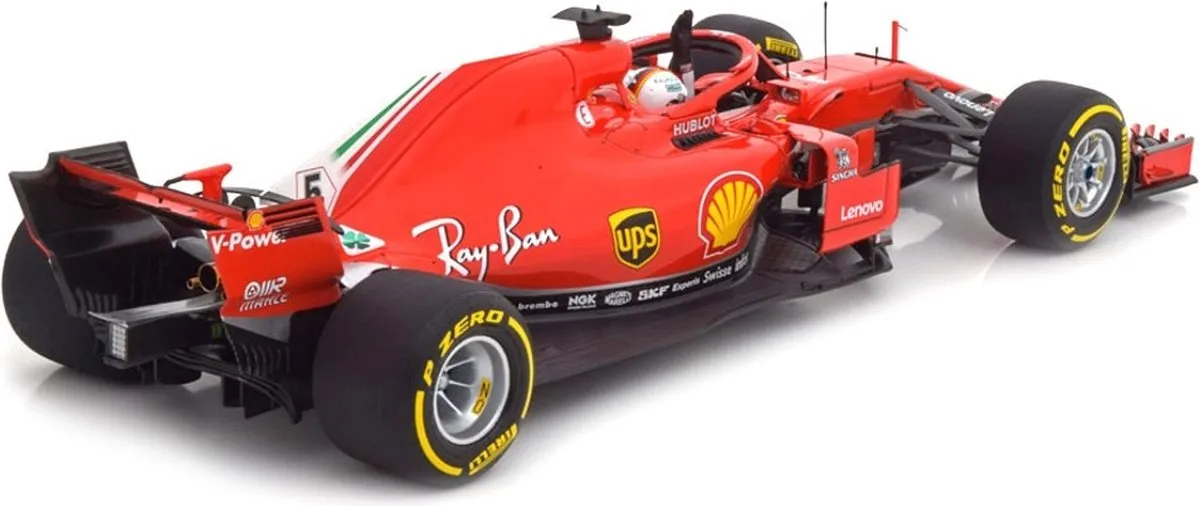 Ferrari SF71-H Vettel GP Australië 2018 - 1:18 - BBR181805