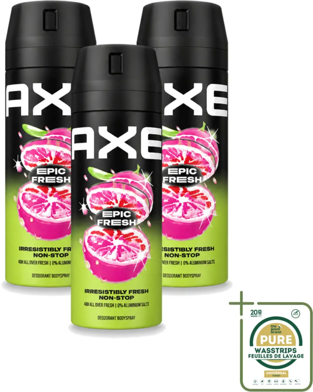 3 x Axe