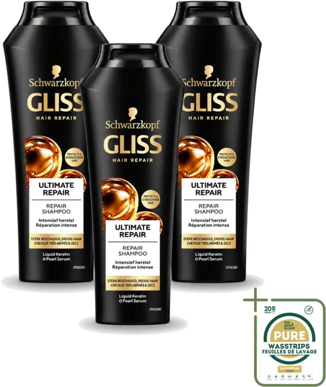 3 x Gliss Kur