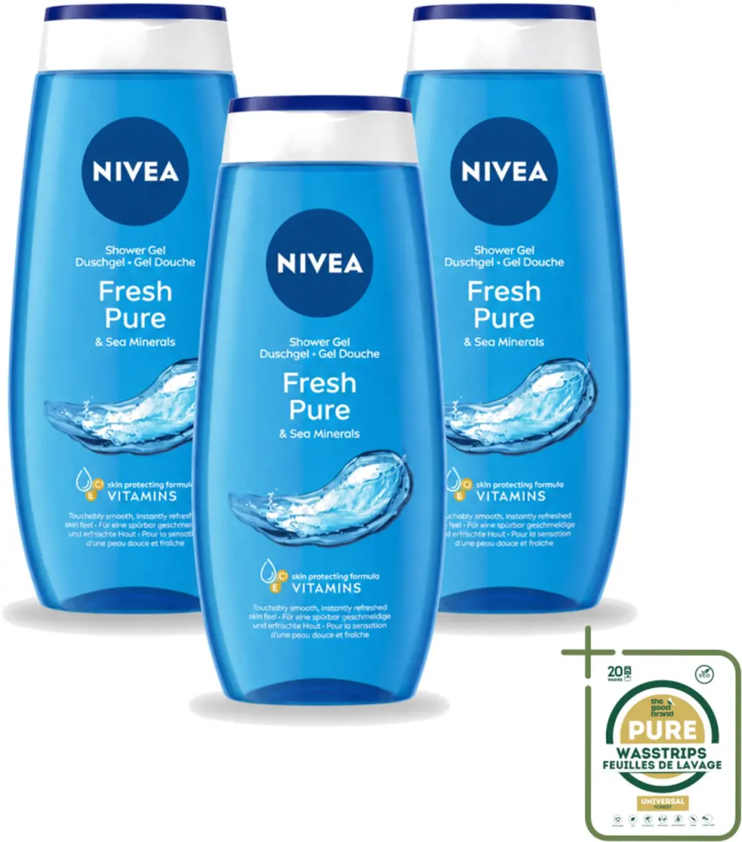 3 x Nivea