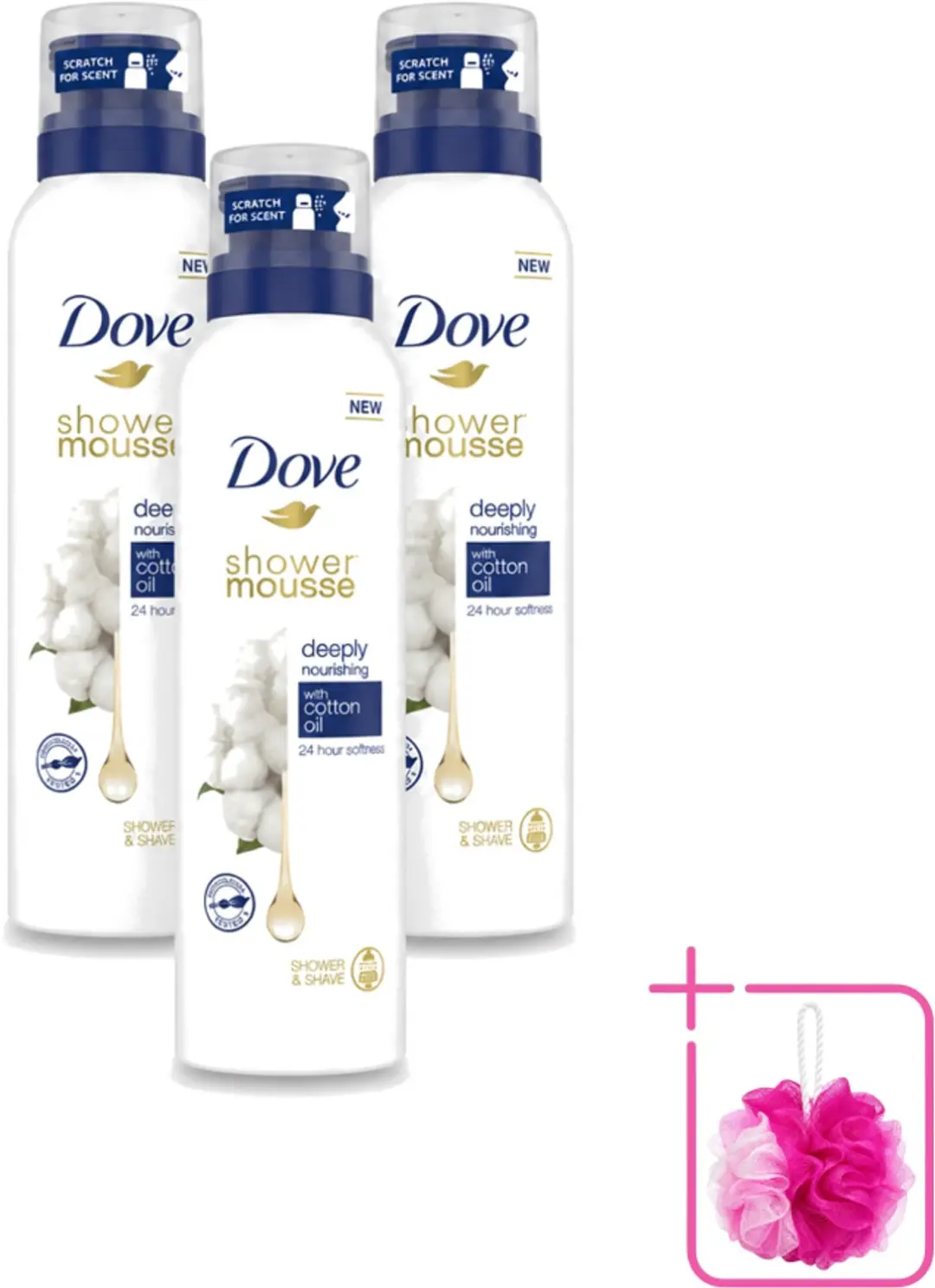 3 x Dove