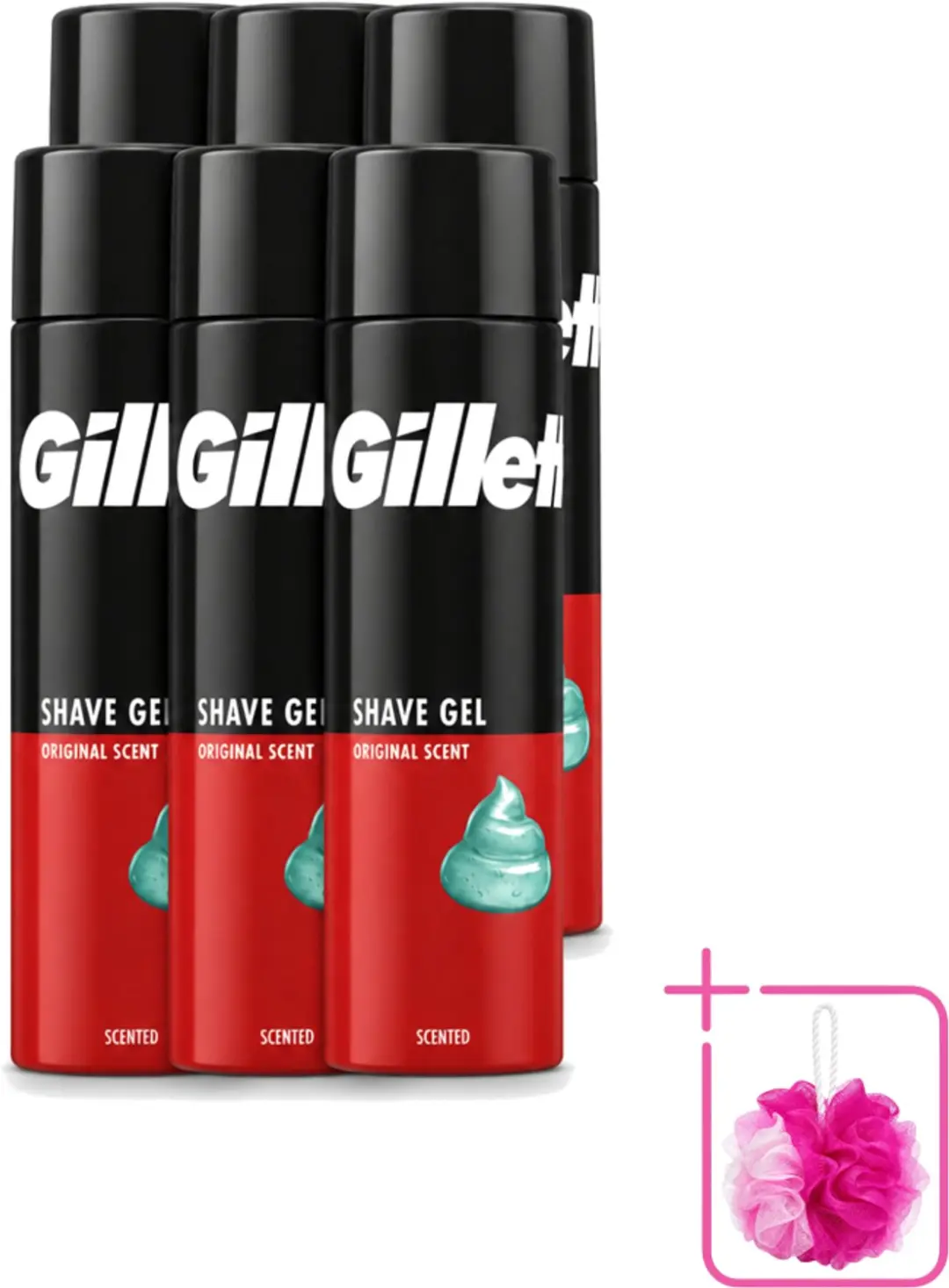6 x Gillette
