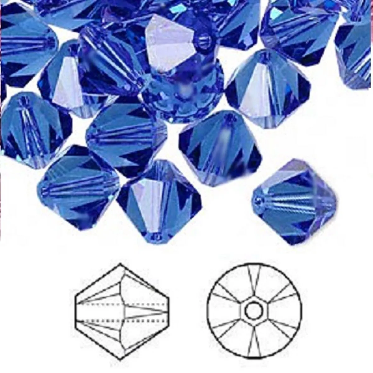 Swarovski Elements Xilion Bicone 5328