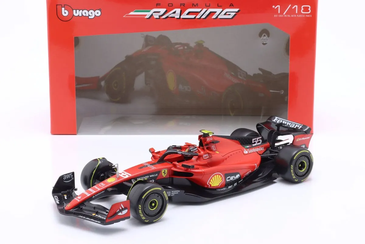 Ferrari SF-23 #55 (C. Sainz) Modelauto 1:18