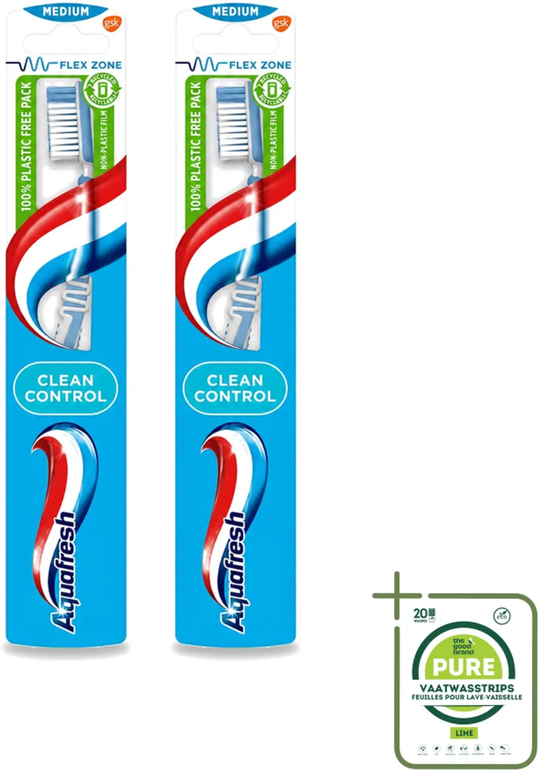 2 x Aquafresh