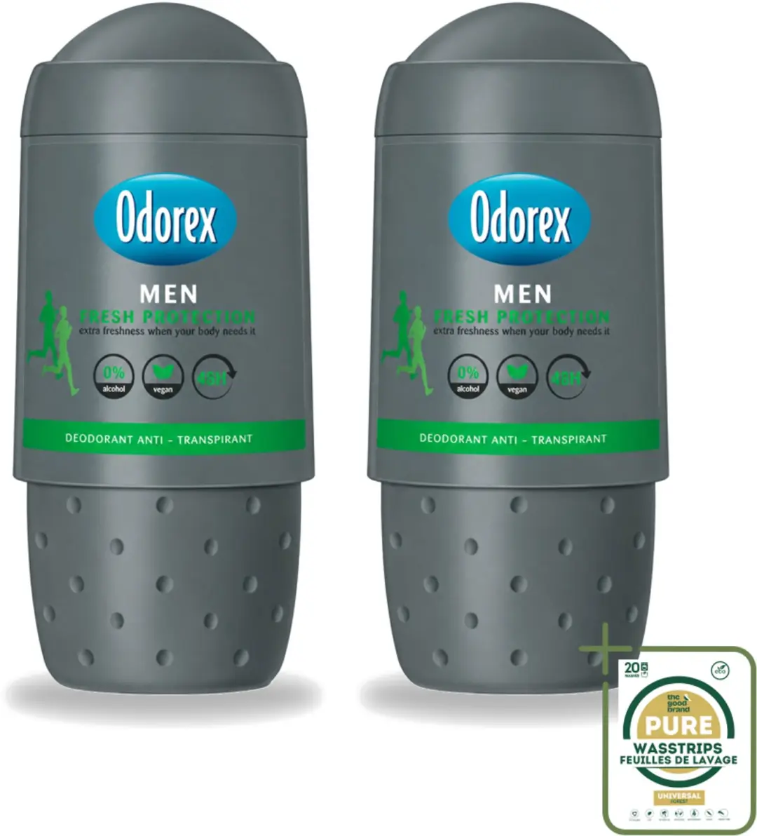 2 x Odorex Men
