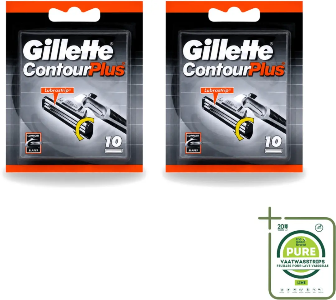 2 x Gillette Contour Plus