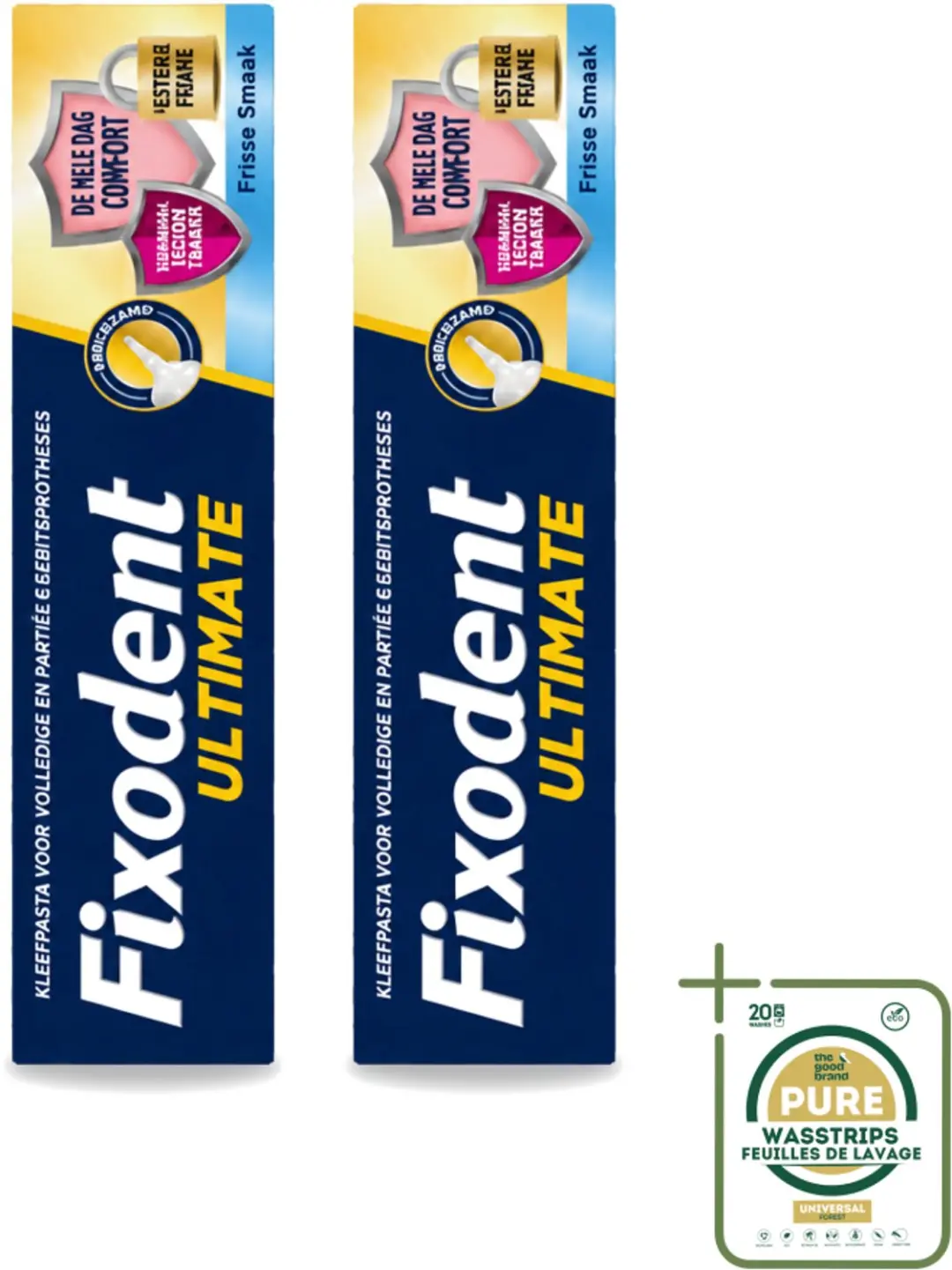 2 x Fixodent