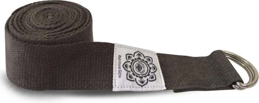 Green Tree Yoga riem grijs 250 cm
