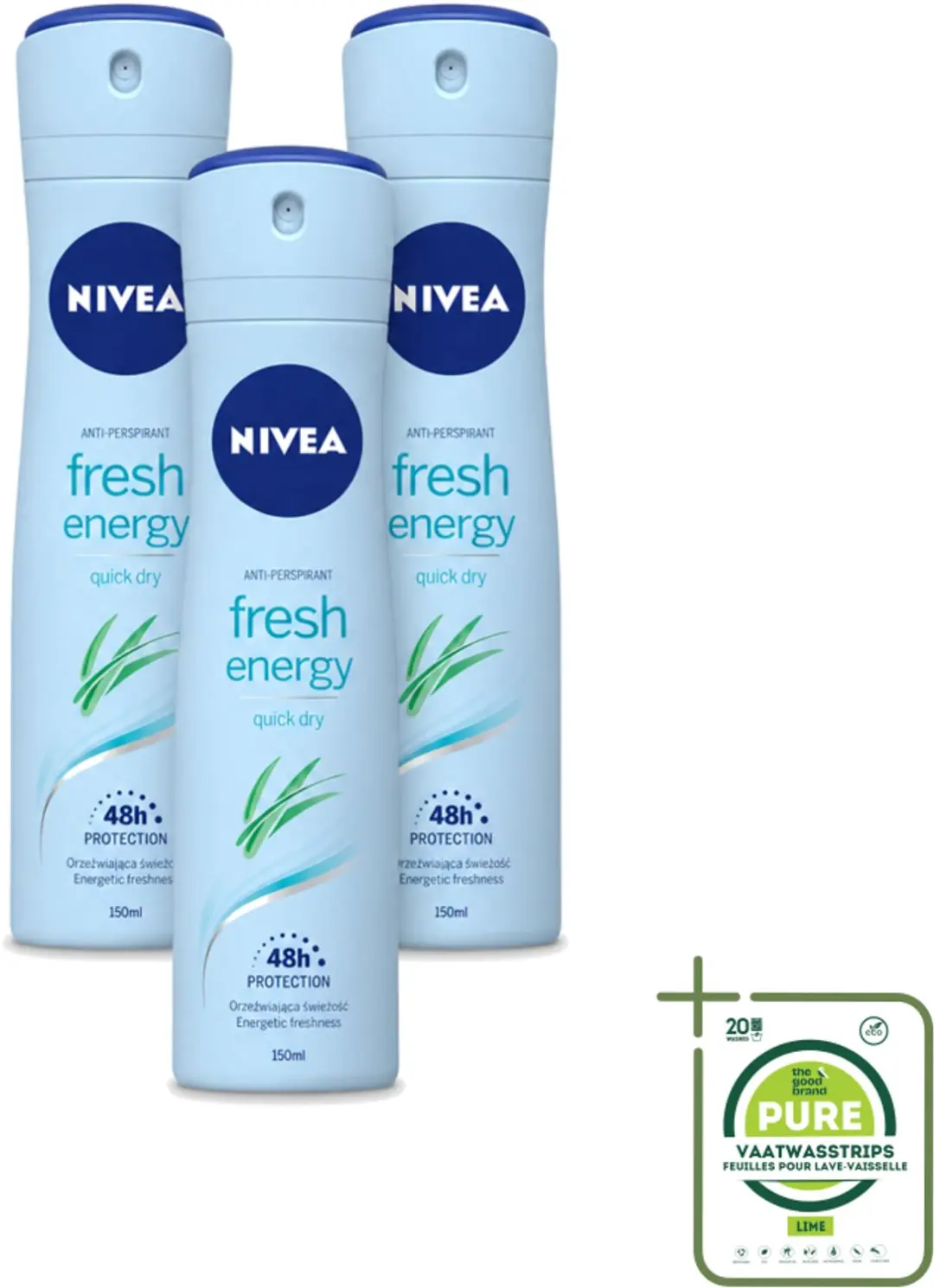 3 x Nivea