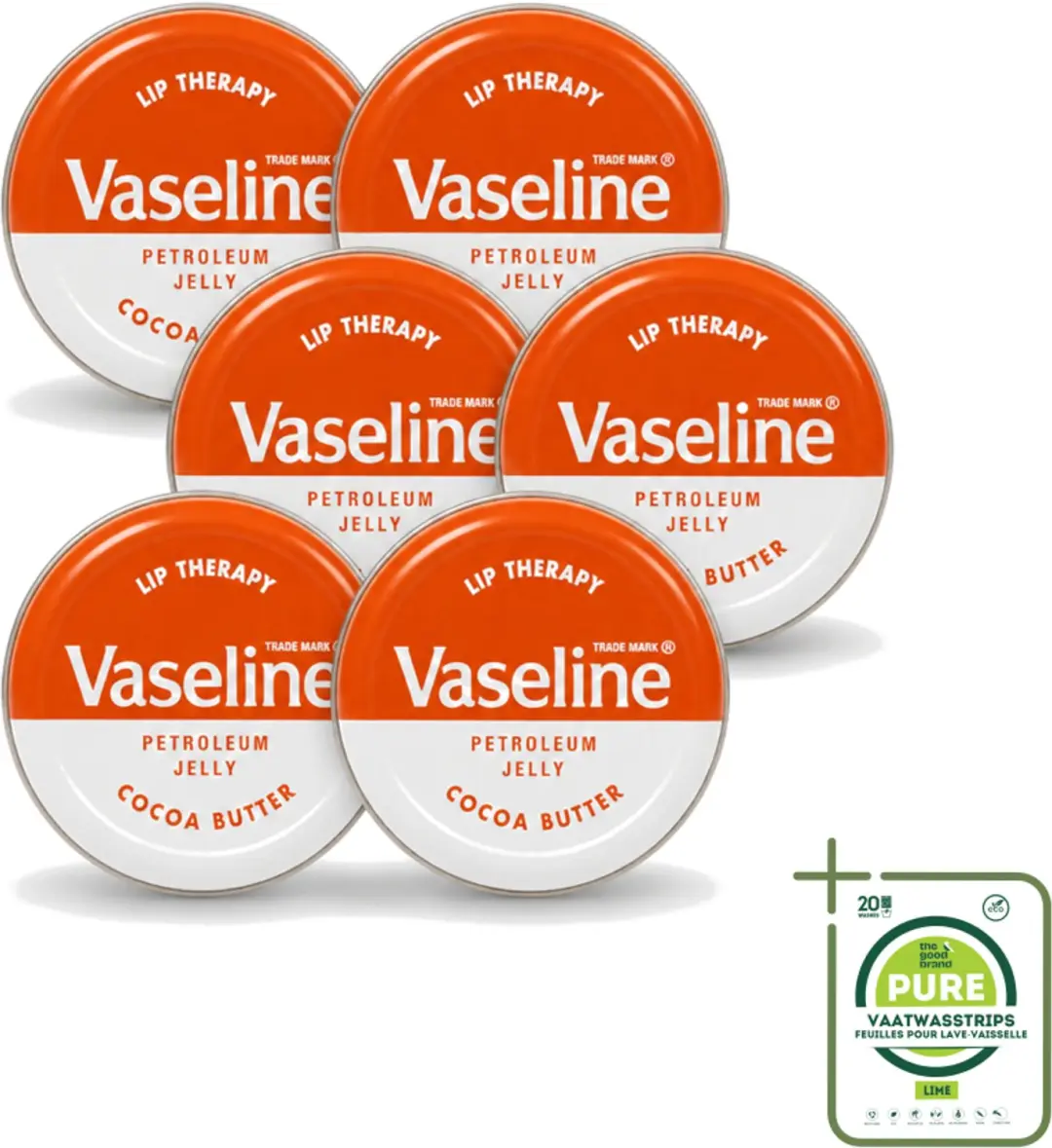 6 x Vaseline