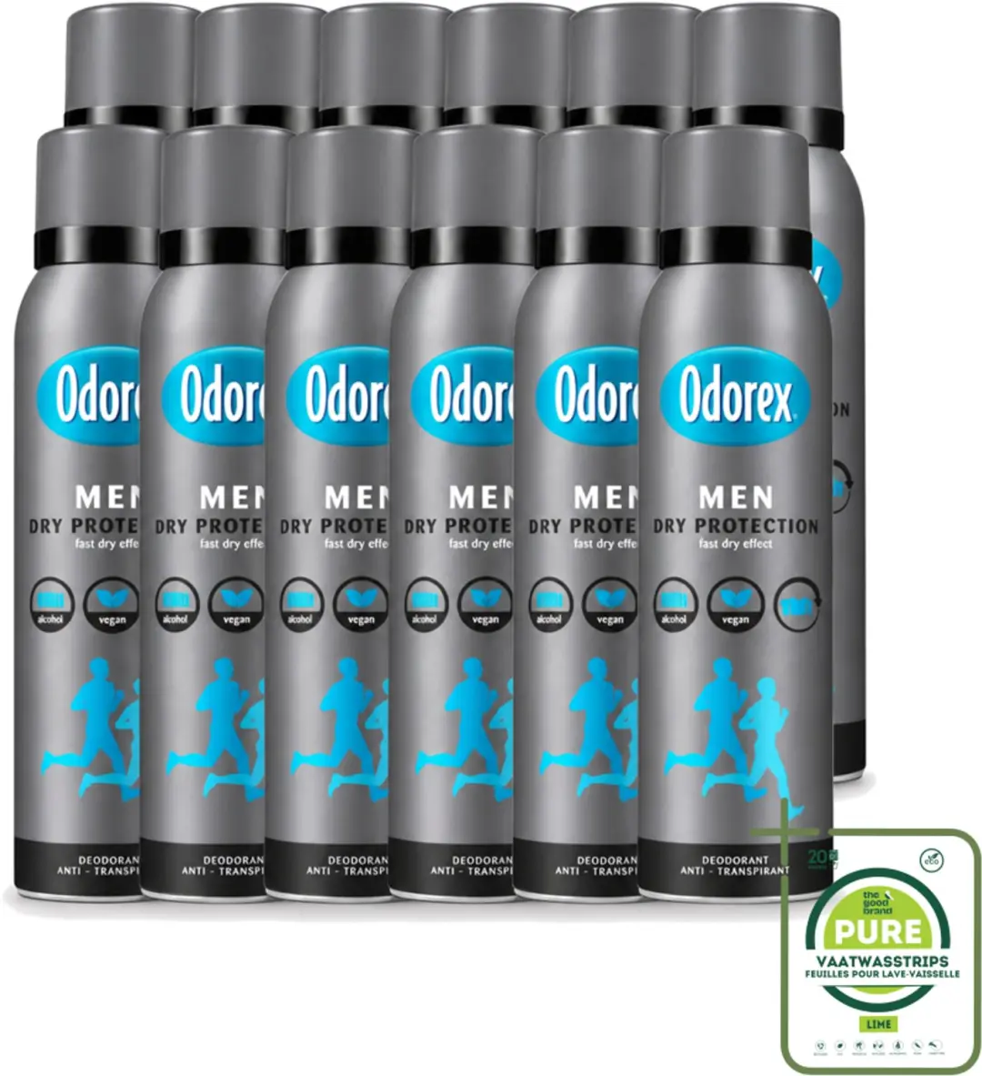 12 x Odorex Men