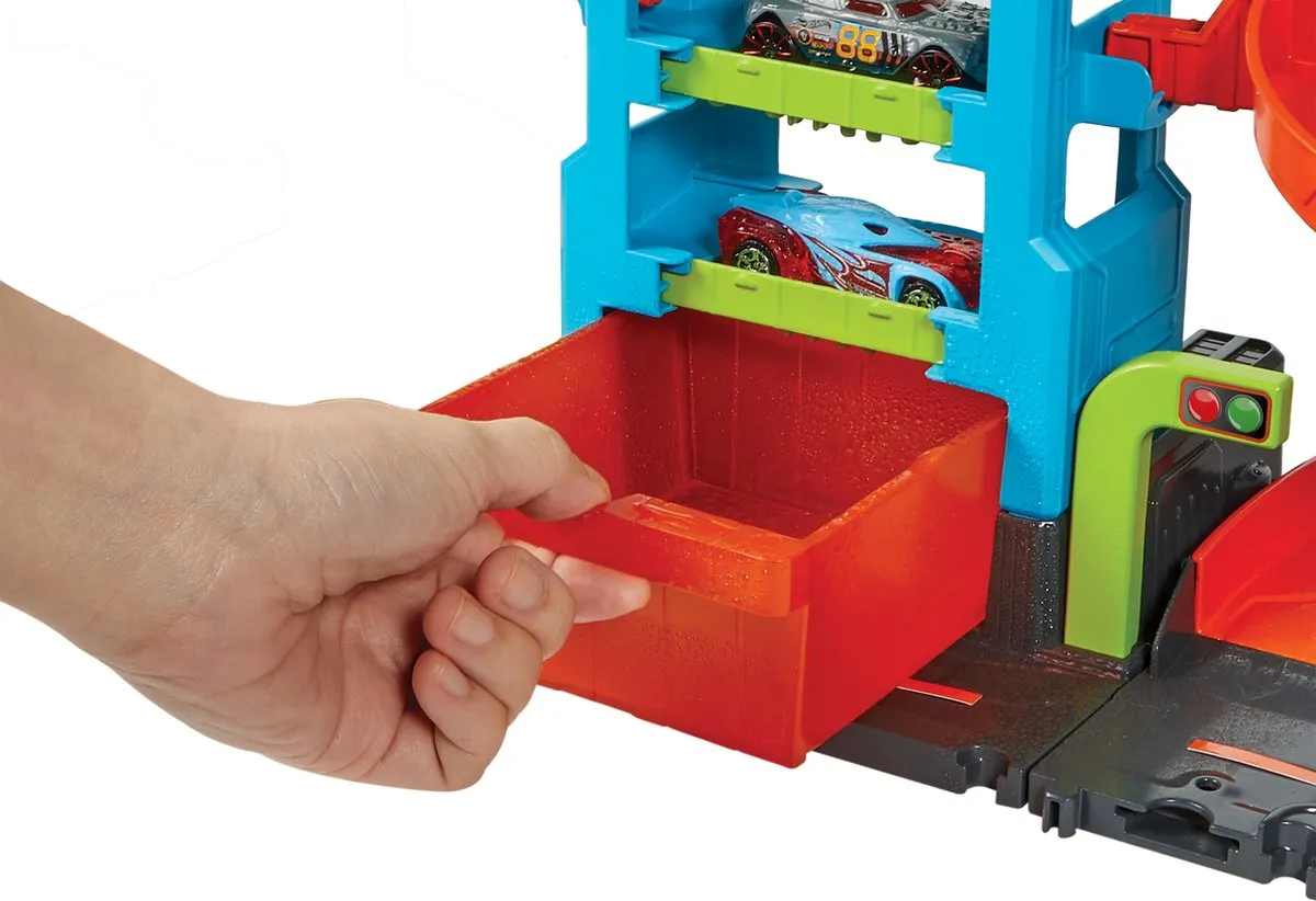 Hot Wheels City Mega Autowasserette HDP05 - Speelgoedvoertuig - afbeelding 6 van 6