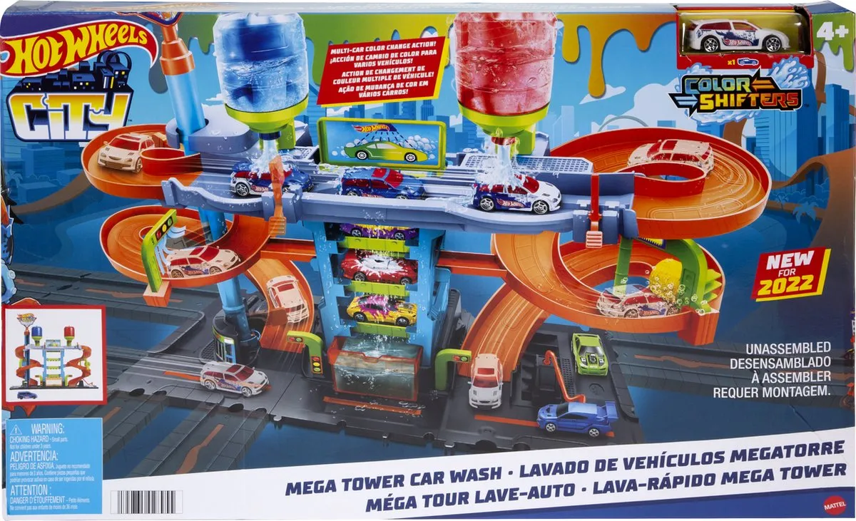 Hot Wheels City Mega Autowasserette HDP05