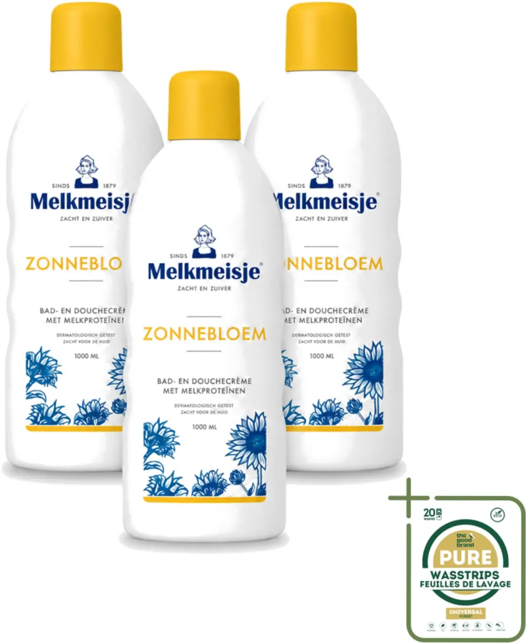 3 x Melkmeisje