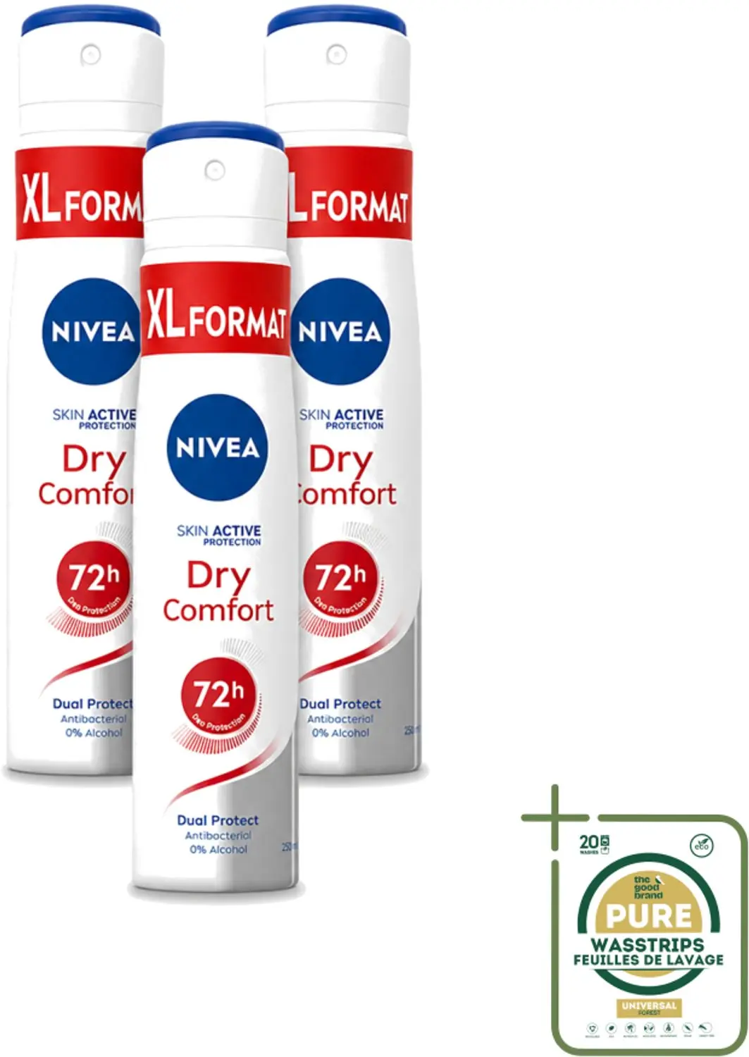 3 x Nivea