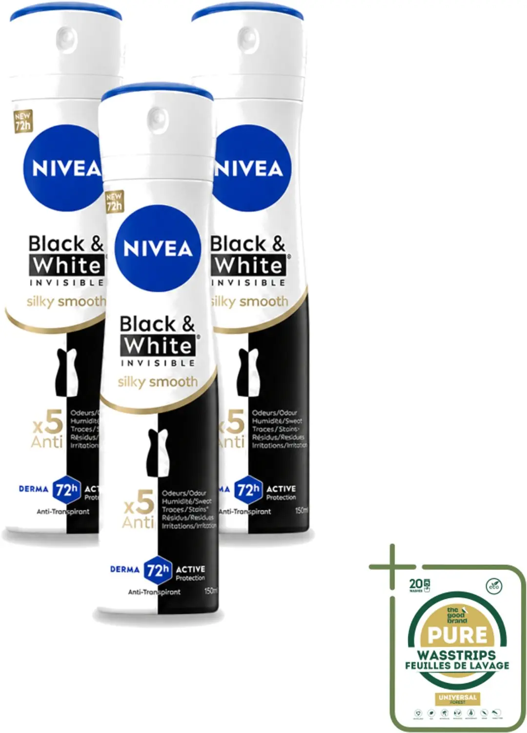 3 x Nivea