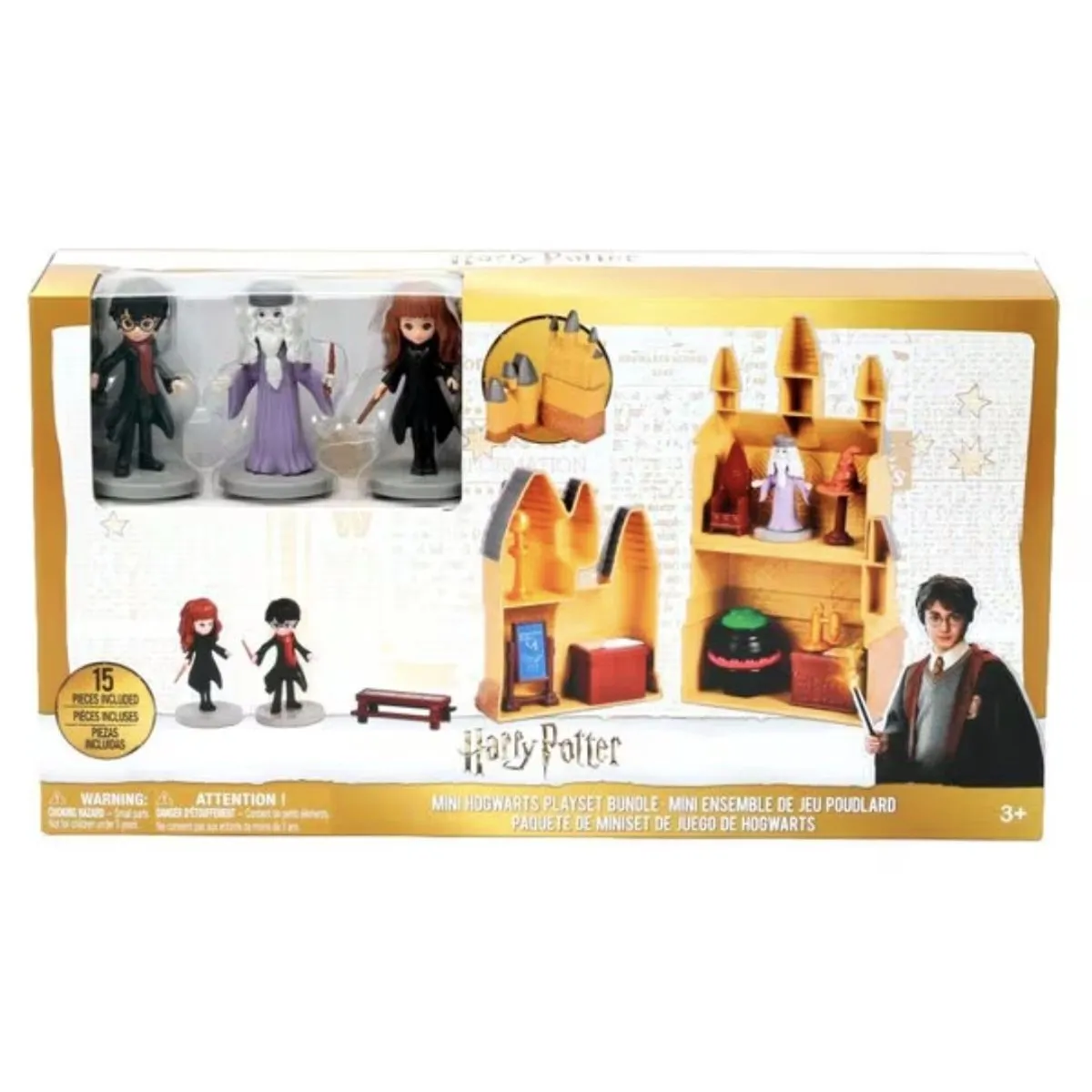 Harry Potter Mini Hogwarts Playset 15-delig