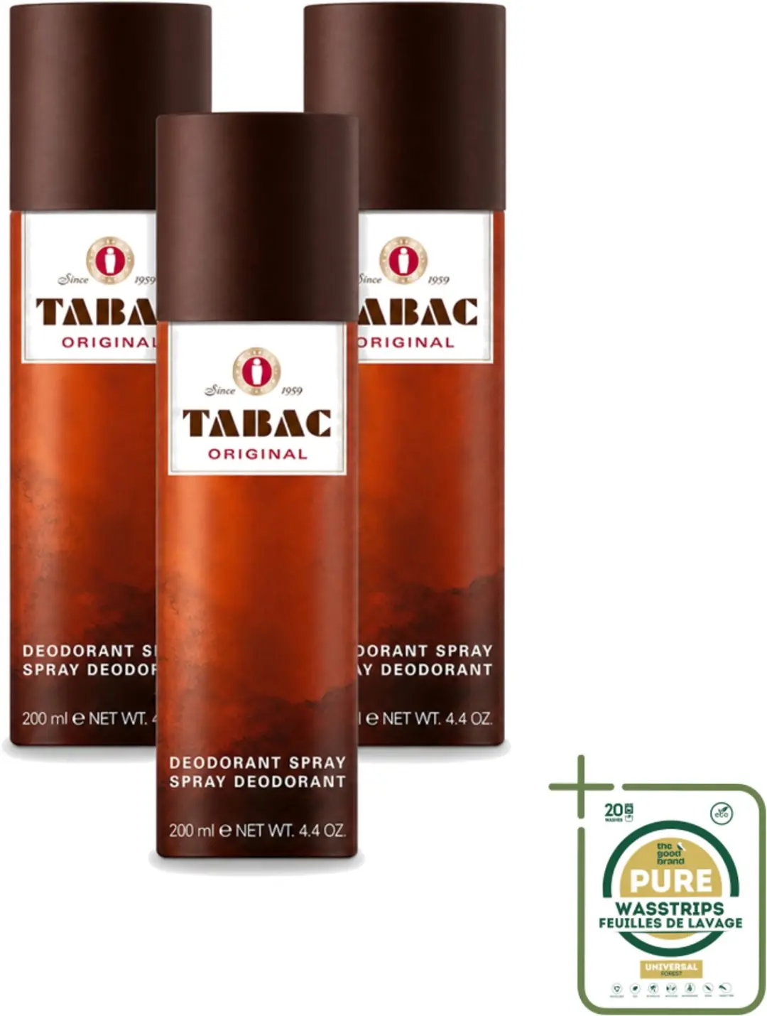 3 x Tabac Original