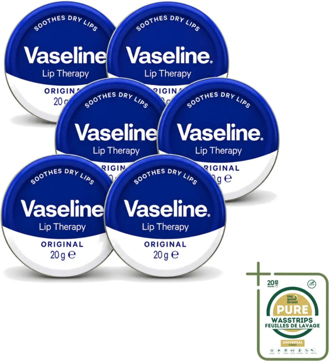 6 x Vaseline