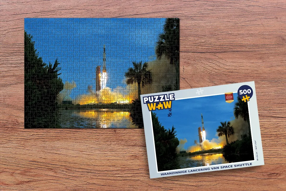 PuzzleWow Legpuzzel 500 Stuks - Multicolor - MPN 6017051318385