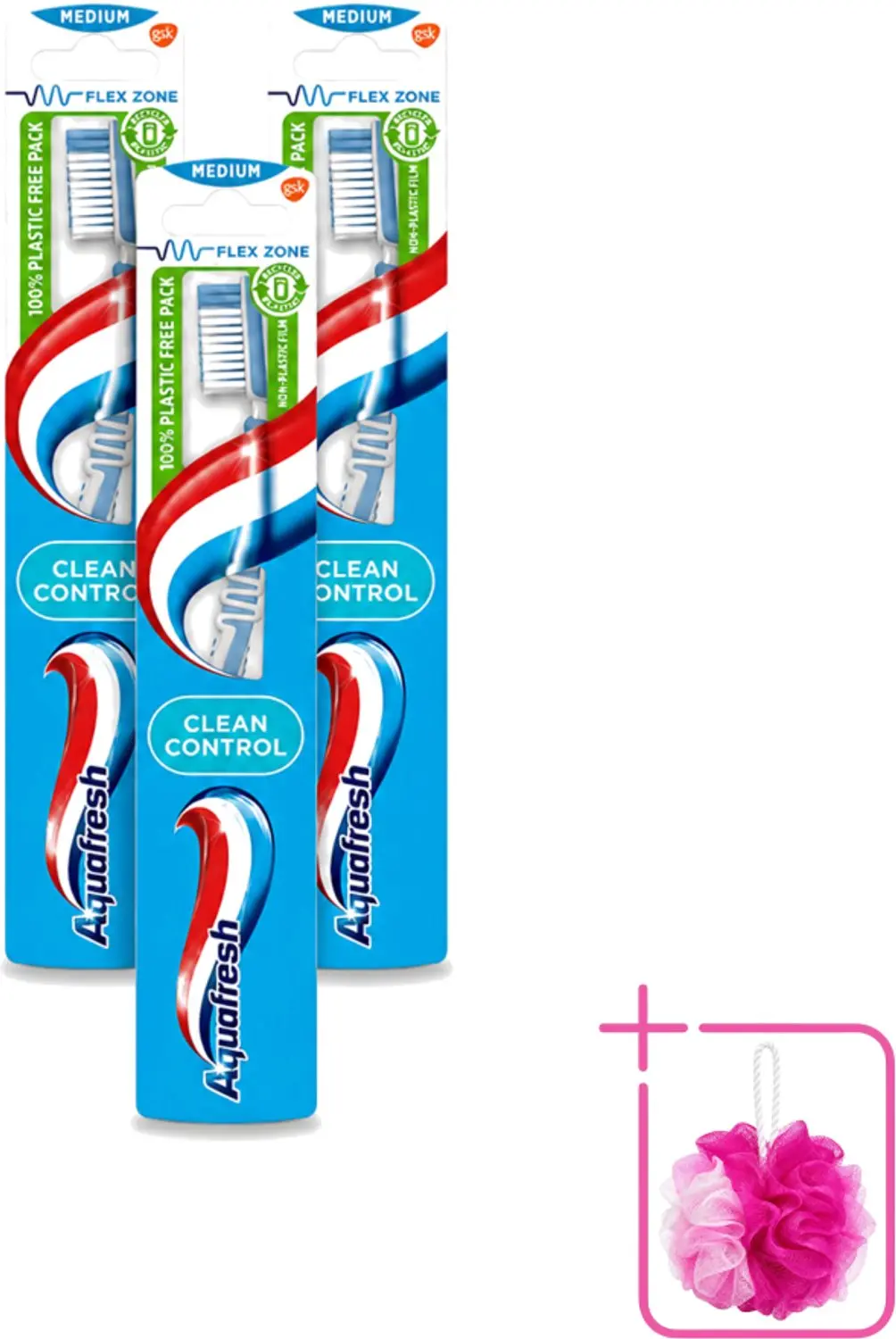 3 x Aquafresh