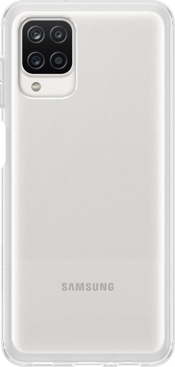 Samsung Soft Clear Cover Hoesje Galaxy A12 EF-QA125TTEGWW