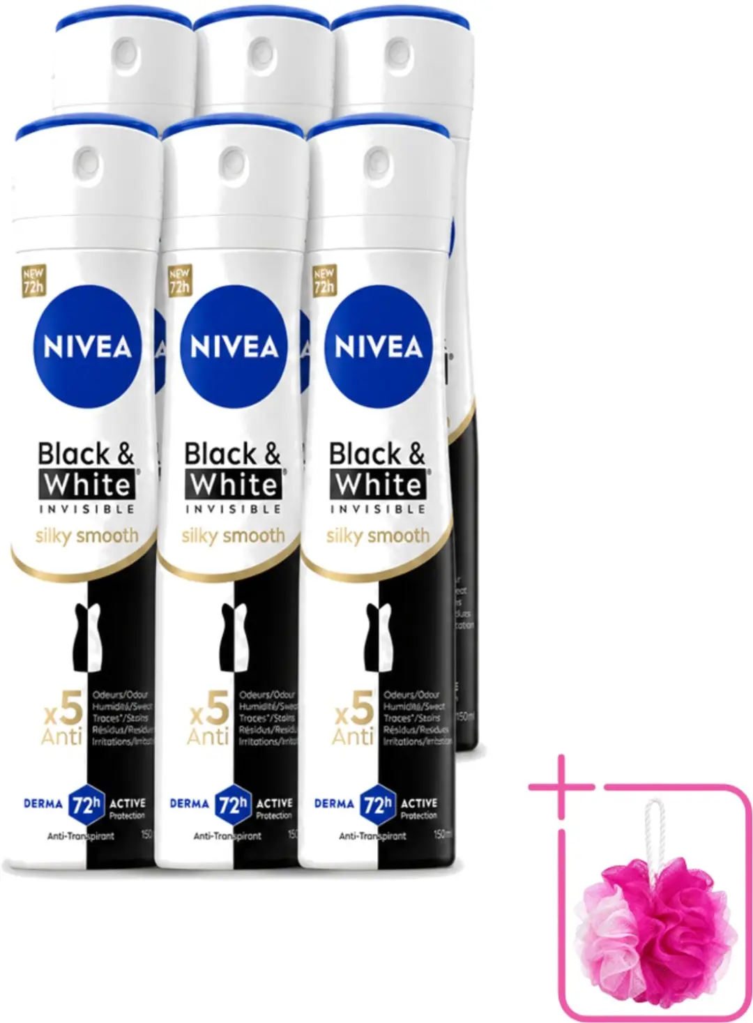 6 x Nivea