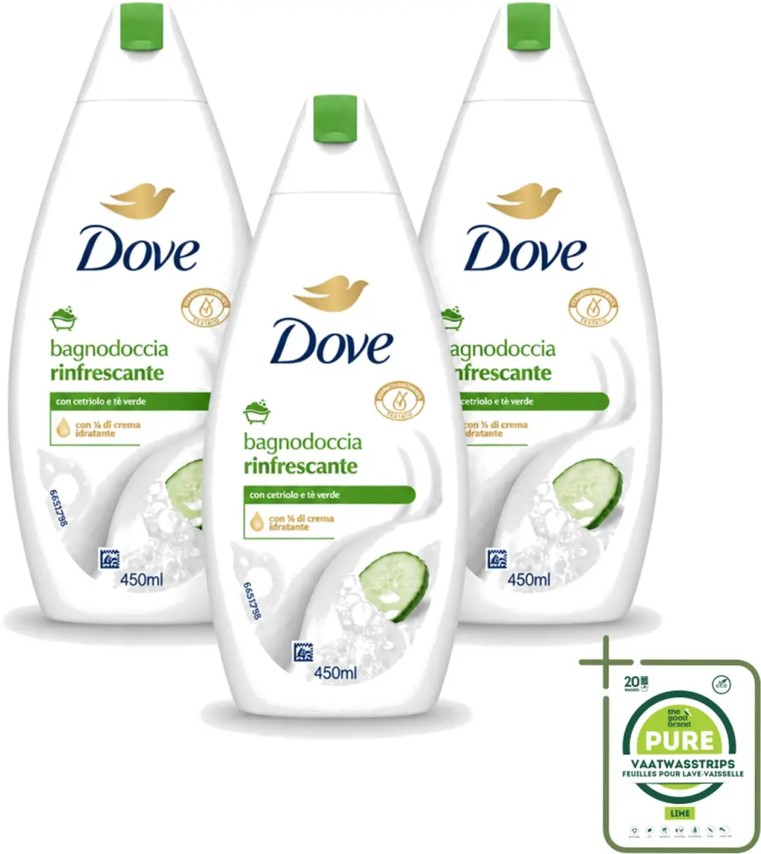 3 x Dove