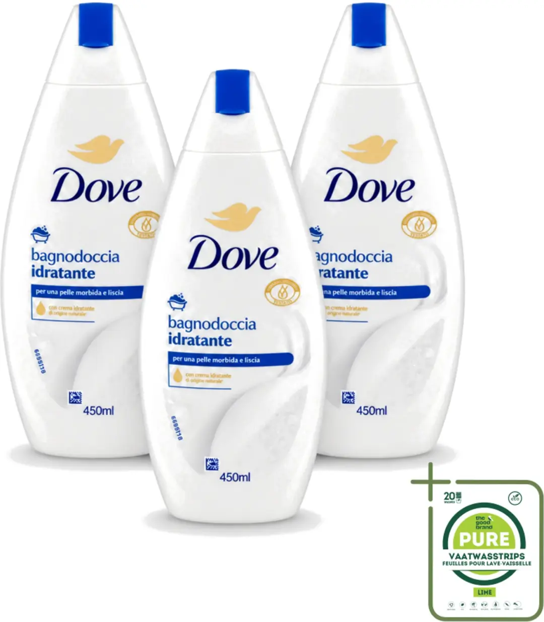 3 x Dove