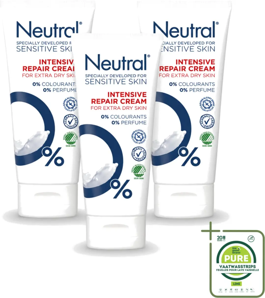 3 x Neutral