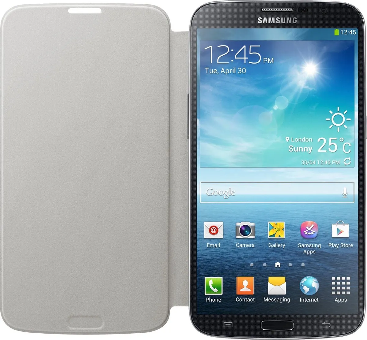 Samsung Flip Cover EF-FI920BWEGWW - Galaxy Mega 6.3 - Wit