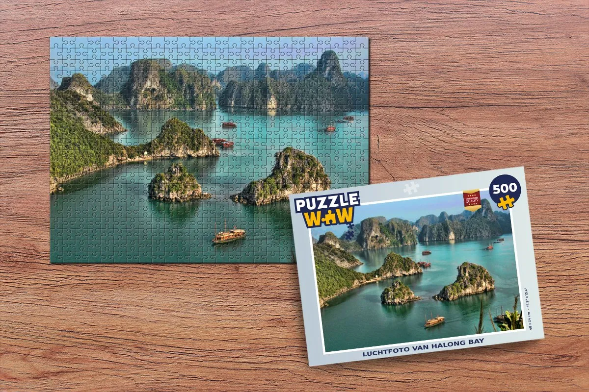 PuzzleWow Halong Bay Legpuzzel 500 Stuks